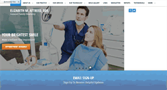 Desktop Screenshot of elizabethmattreeddds.com